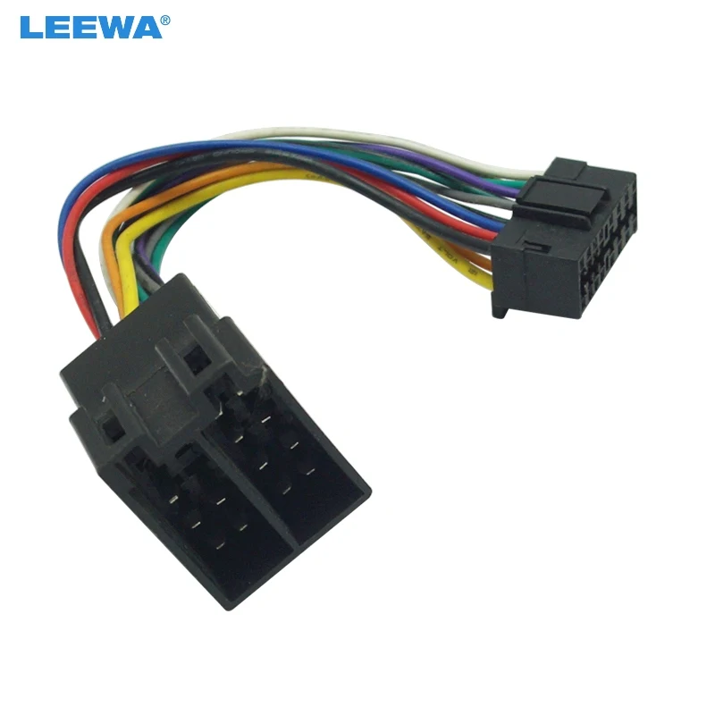 Der LEEWA Car Stereo Radio Wire Harness Adapter für Sony 16-Pin-Stecker in ISO 10487-Stecker – Eine detaillierte Bewertung