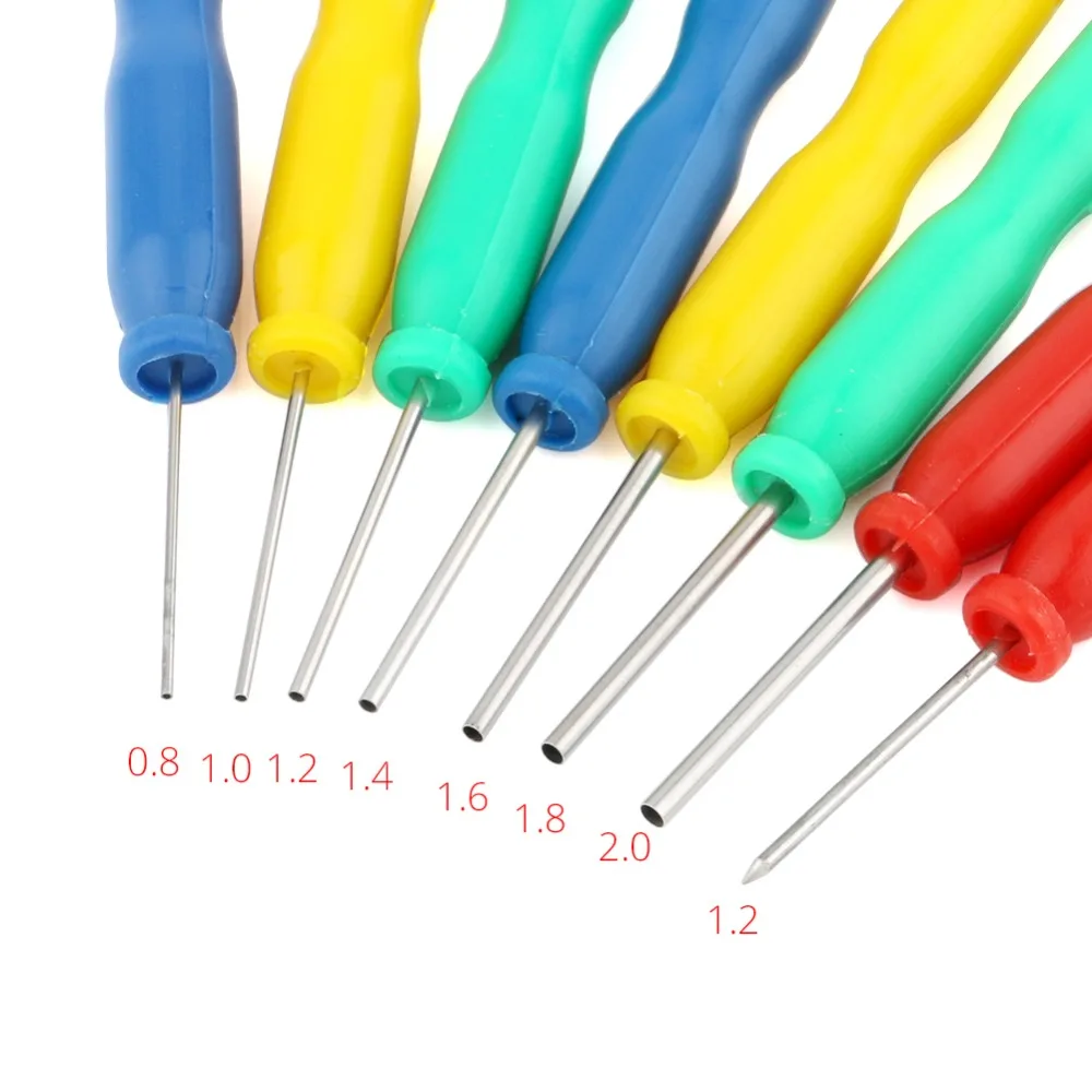 8 in 1 Hollow Needles Desoldering Tool Electronic Components Non-stick Tin Stainless Steel Kits For Soldering Assist Accessories