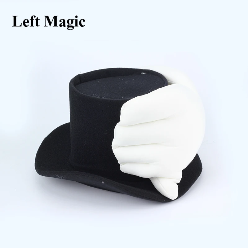 Deluxe Rabbit In the Hat Puppet Magic Tricks Cute Little Bunny Magia Magician Stage Illusions Gimmick Props Comedy Toy for Kids