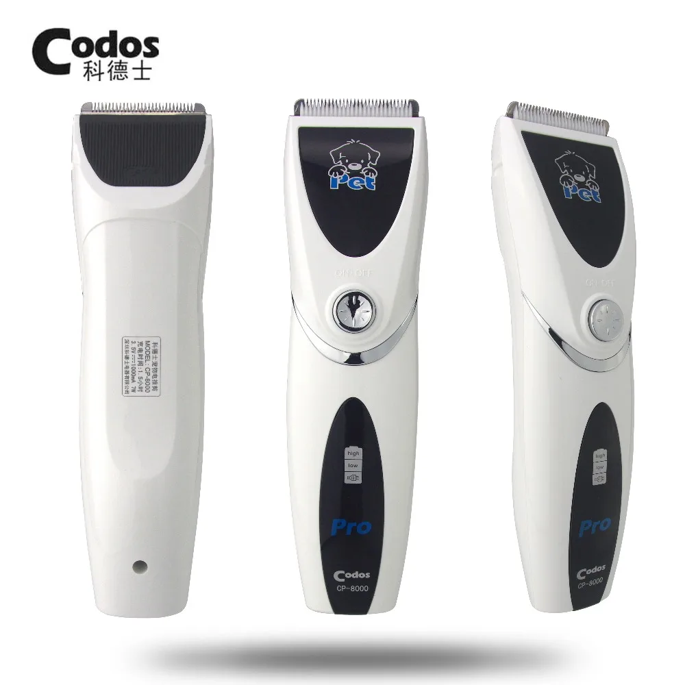 Codos CP8000 Dog Clipper Sharp Edge Haircut Ceramic Blades Pet Hair Shaver Animal Clipper Trimmer Machine For Trimming Dog