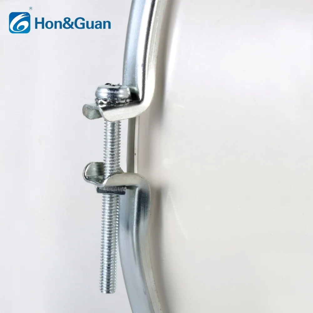 Hon&Guan 6\'\'Silent Inline Duct Fan for Kitchen Hood Ventilation Fresh Air System Bathroom Exhaust Extractor Ventilator Household