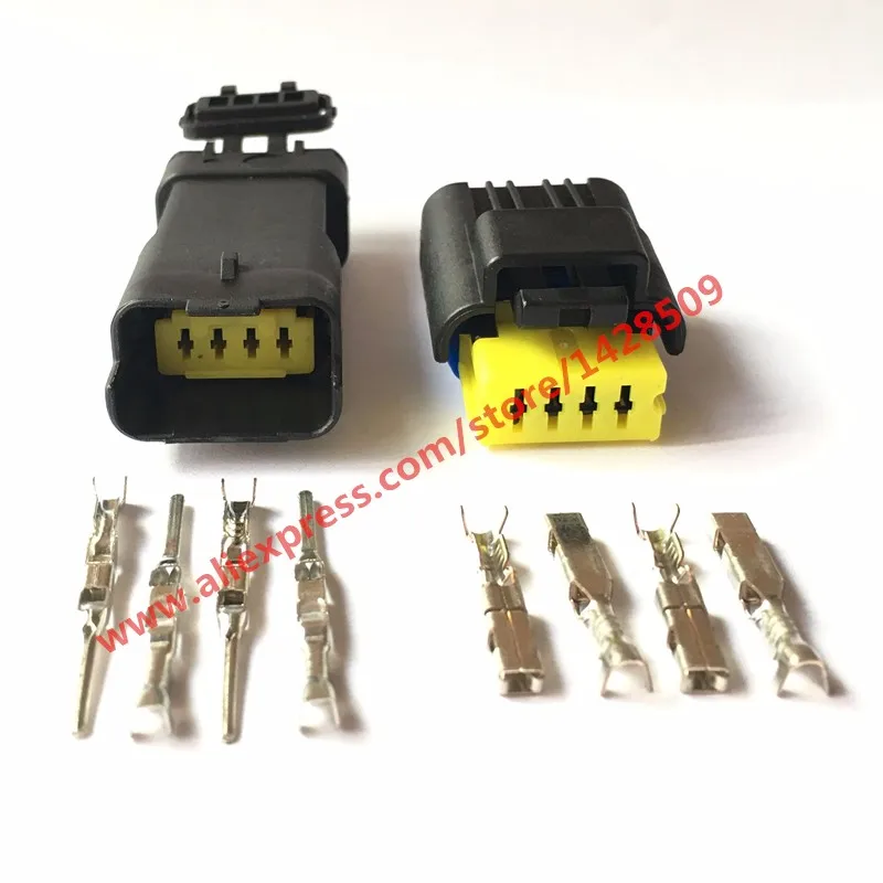 

5 Set 4 Pin 211PL042S0049 211PC042S4021 Female Male FO Turn Light Plug FO Lamp Socket FCI Car Sensor Connector For Auto Truck