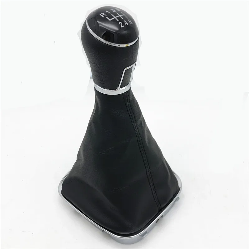 5/6 Speed Gear Shift Knob Gaiter Boot Cover Case Lever Shifter Protector For VW Volkswagen Polo 6C 2015 2016 2017 2018