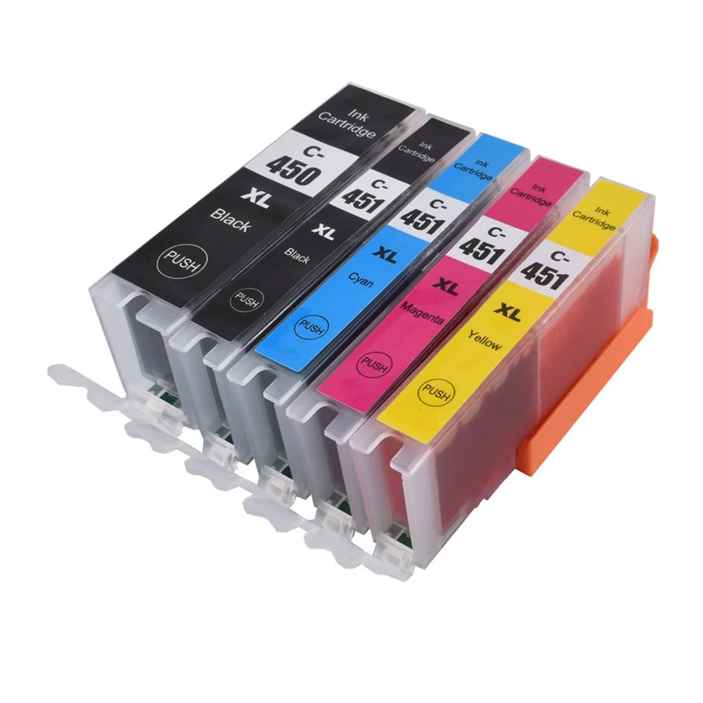 PGI-450 PGI 450 CLI 451 compatible ink cartridge for canon PIXMA IP7240 MG5440 MG5540 MG6440 MG6640 MG5640 MX924 MX724 IX6840