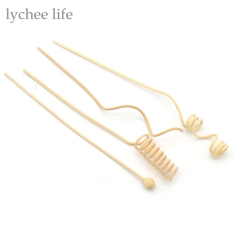 Lychee Life 10Pcs Rotan Reed Aroma Diffuser Minyak Pengganti Tongkat