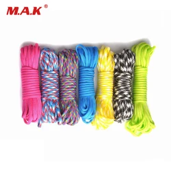 Paracord 550 cuerda de paracaídas cordón diámetro 4mm Mil Spec tipo III 7 soporte escalada Camping cuerda de supervivencia