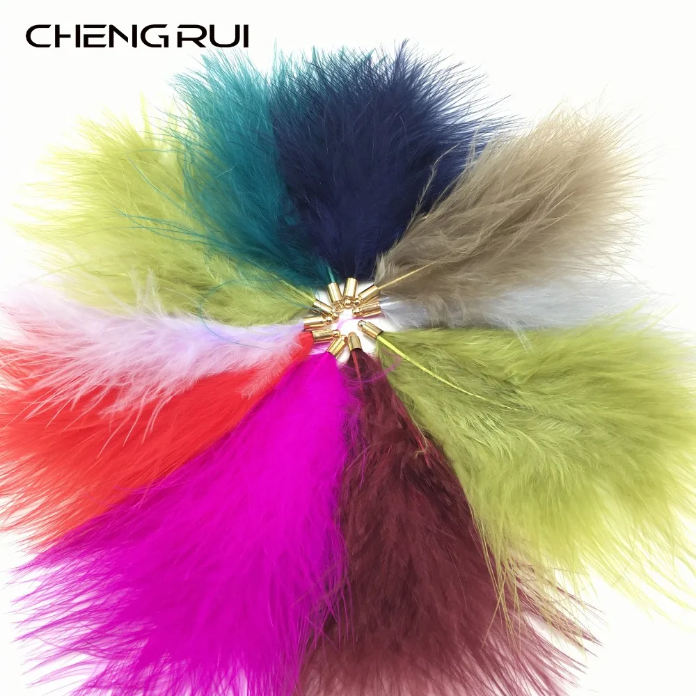 CHENGRUI L75,ostrich feather,jewelry accessories,diy earrings findings,Feather earrings,diy making,feathers,2pcs/bag