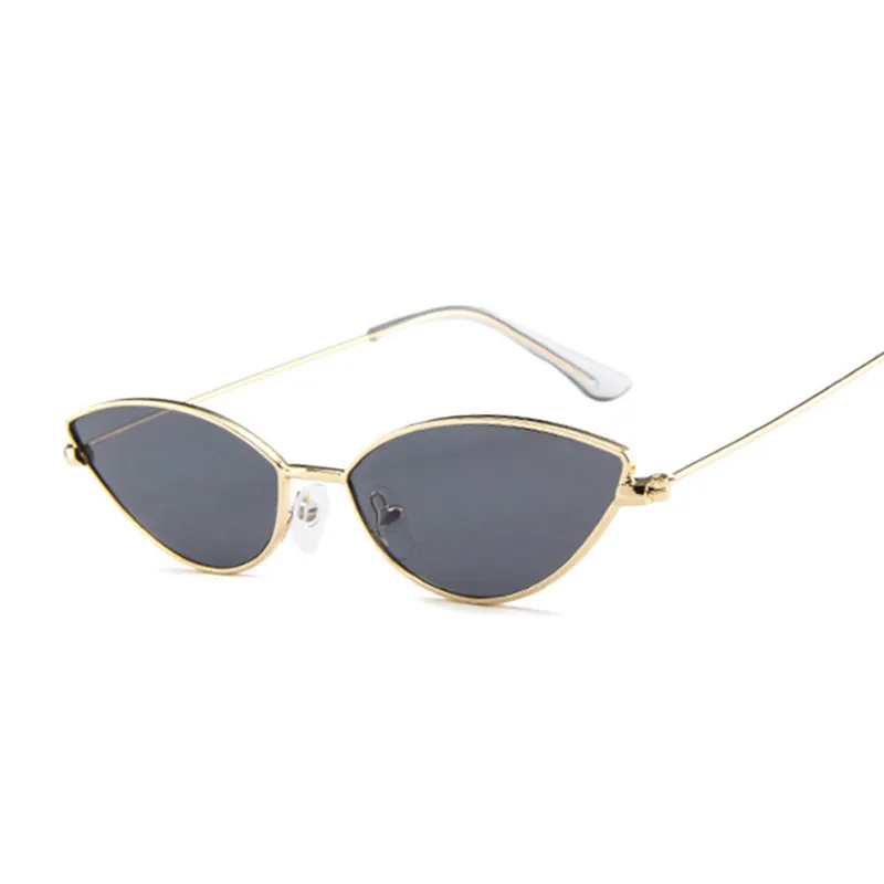 Cute Sexy Cat Eye Sunglasses Woman Retro Small Black Red Pink Cateye Sun Glasses Female Vintage Shades For Woman