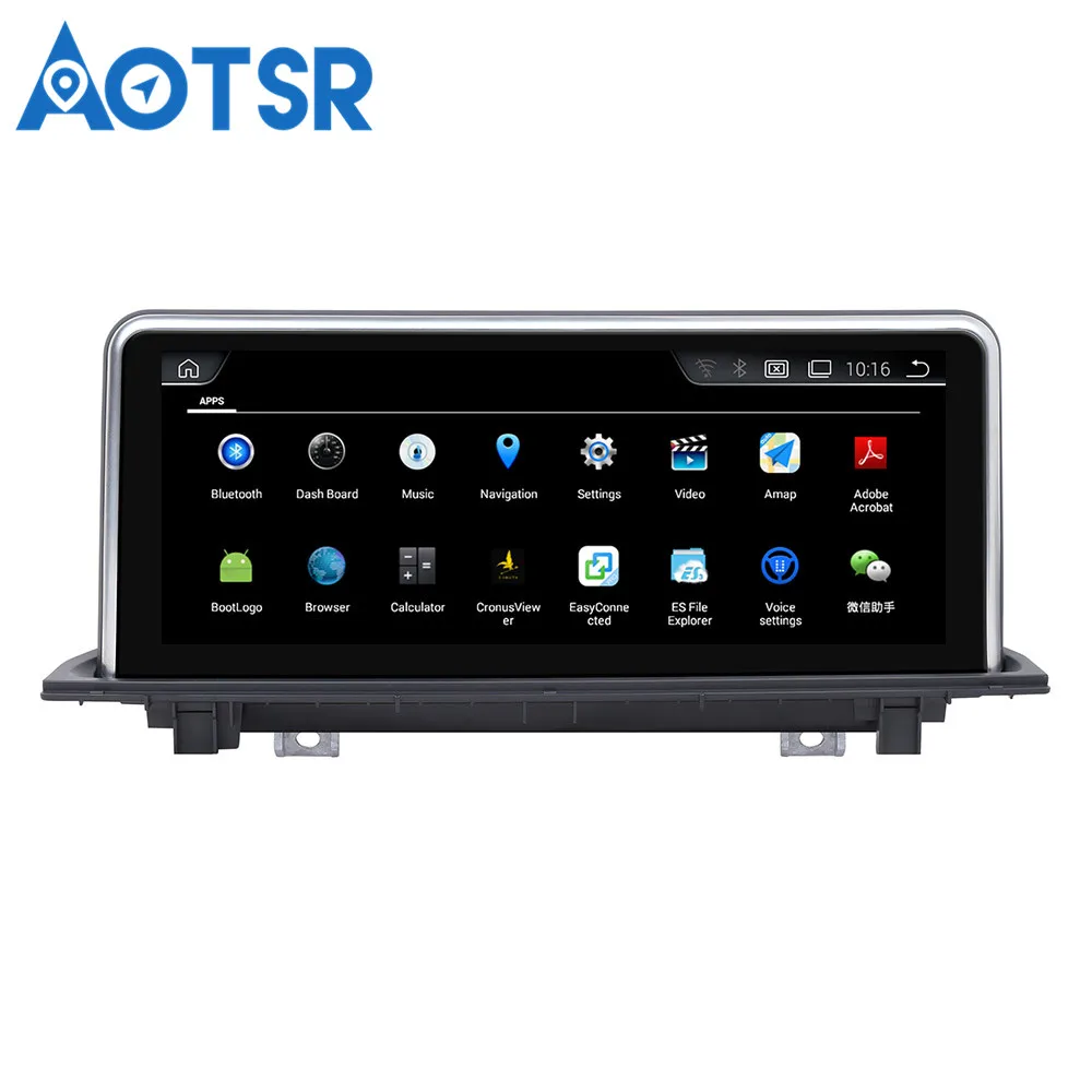 

Aotsr 10.25'' inch Touch Screen Android 8.1 Car NO DVD Player GPS Navigation For BMW X1 F48 2015-2018 Multimedia Stereo Unit