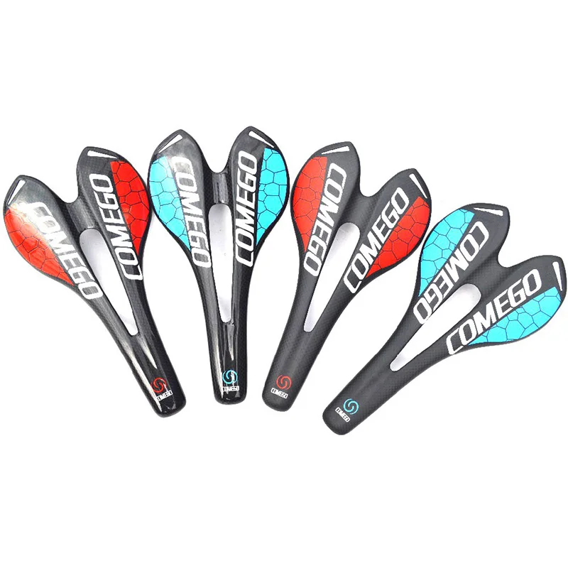 

Comego полностью углеродное волокно, горный велосипед, седло, подушка, светильник 3k 110g, углеродное волокно