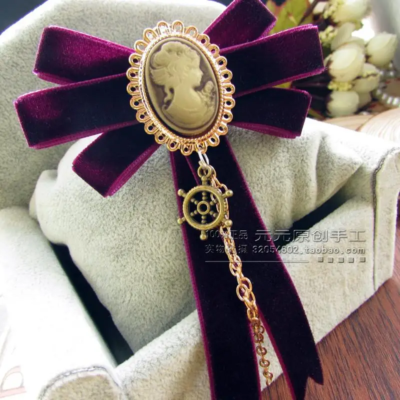 New Free Shipping fashion casual Men's male female High-grade female suede handmade sweater brooch tassel accessories Headdress