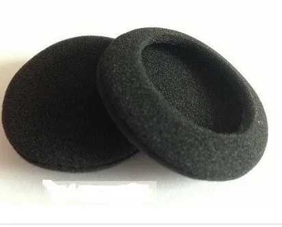 Almohadillas de espuma suave para auriculares, cubiertas de esponja de repuesto para auriculares, diámetro externo de 60mm, 6CM, 1000 unidades