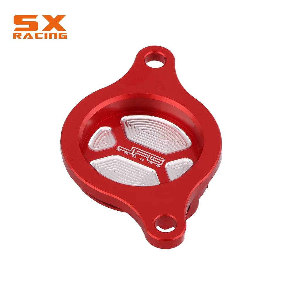 Motorcycle CNC Red Oil Filter Cleaner Cap Cover For HONDA CRF450R CRF 450R 2009 2010 2011 2012 2013 2014 2015 2016 09-16