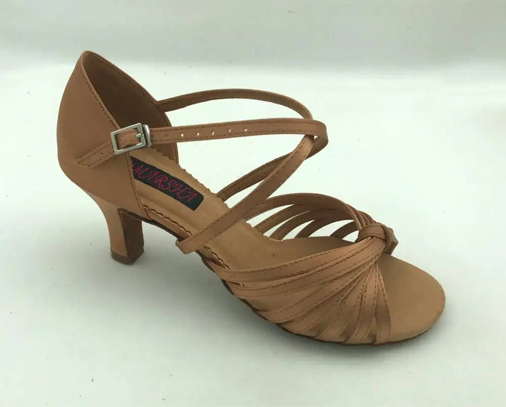 New Fashion womens latin dance shoes ballroom salsa  shoes tango shoes party & wedding shoes in customize colour 6287DTN
