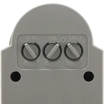 LED人體感應器 220V 110V 12V 自動紅外線PIR移動偵測器 壁掛式定時器 戶外12伏感應燈開關 8 最佳銷售 戶外運動感應器 - №3