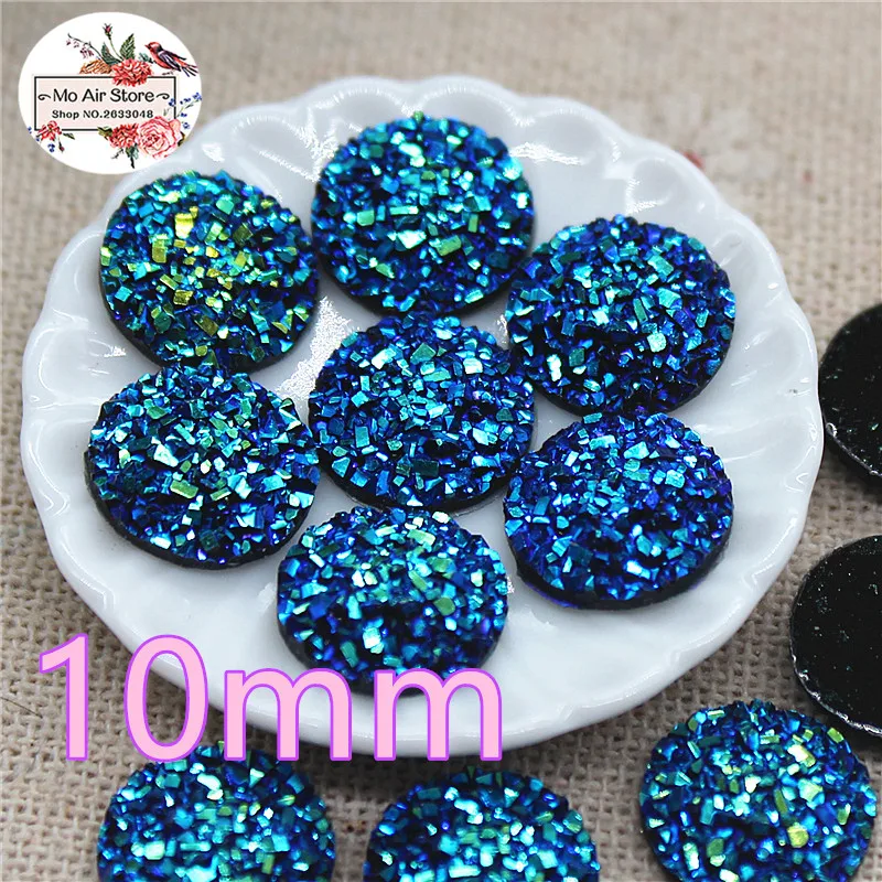 100pcs shiny silver imitation rhinestones Flat back Cabochon Art Supply Decoration Charm Craft DIY 12mm