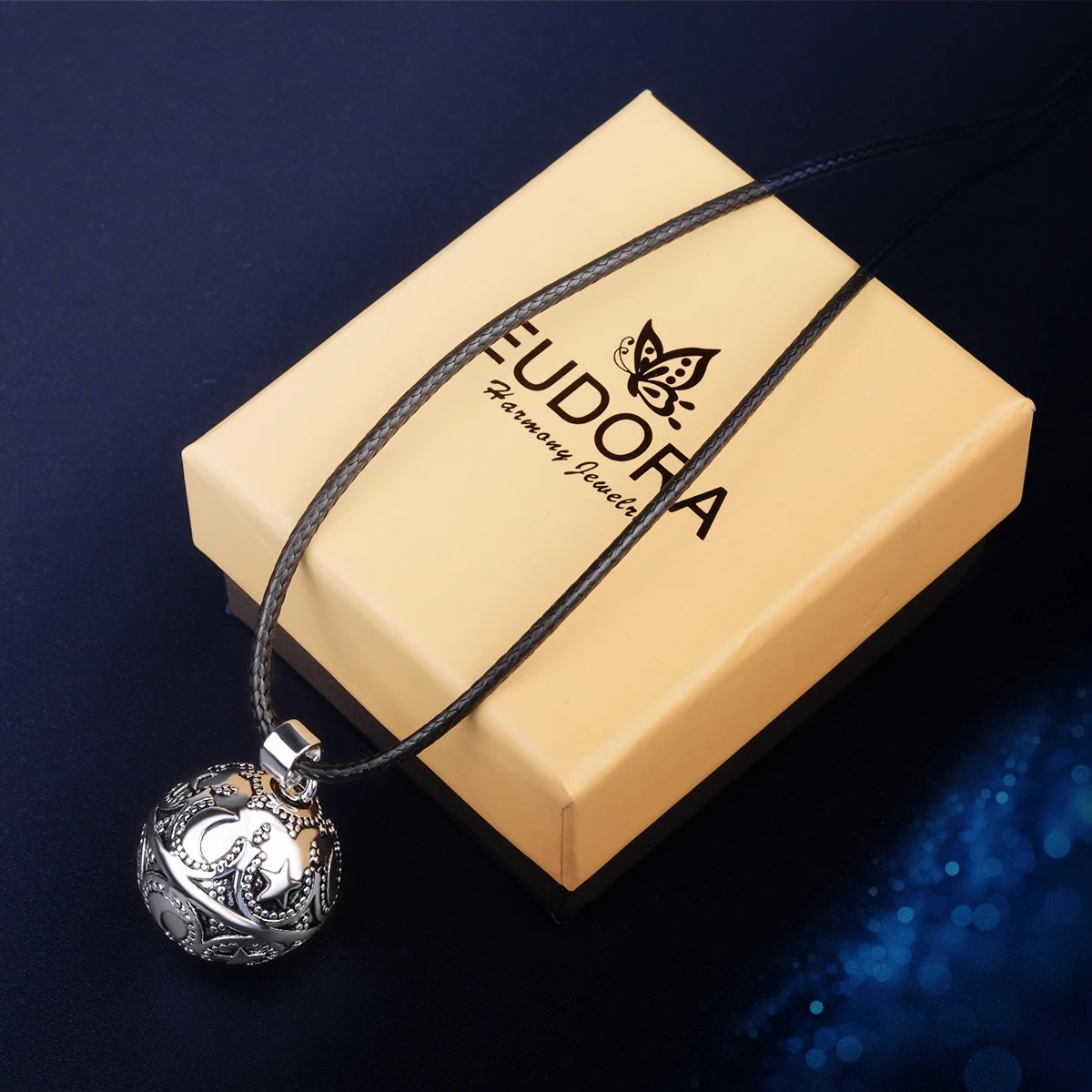 Eudora Mexican Bola Harmony Ball Pendant Angel Caller Necklace Mix Design Musical Sound Chime Ball Jewelry for Pregnant Women