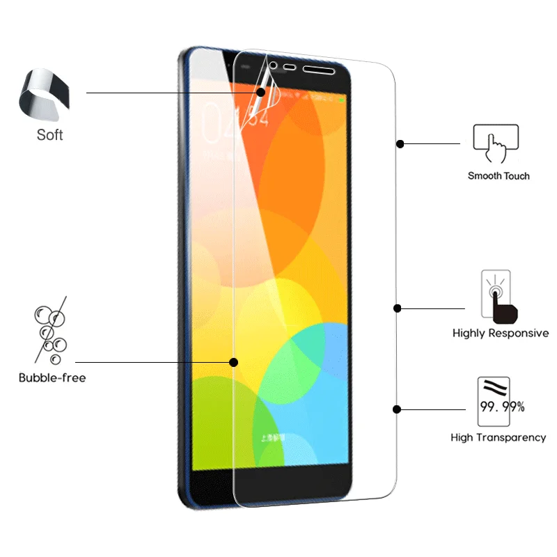 Premium HD lcd Glossy screen protector film For Lenovo TAB 3 7 plus TB-7703 7.0