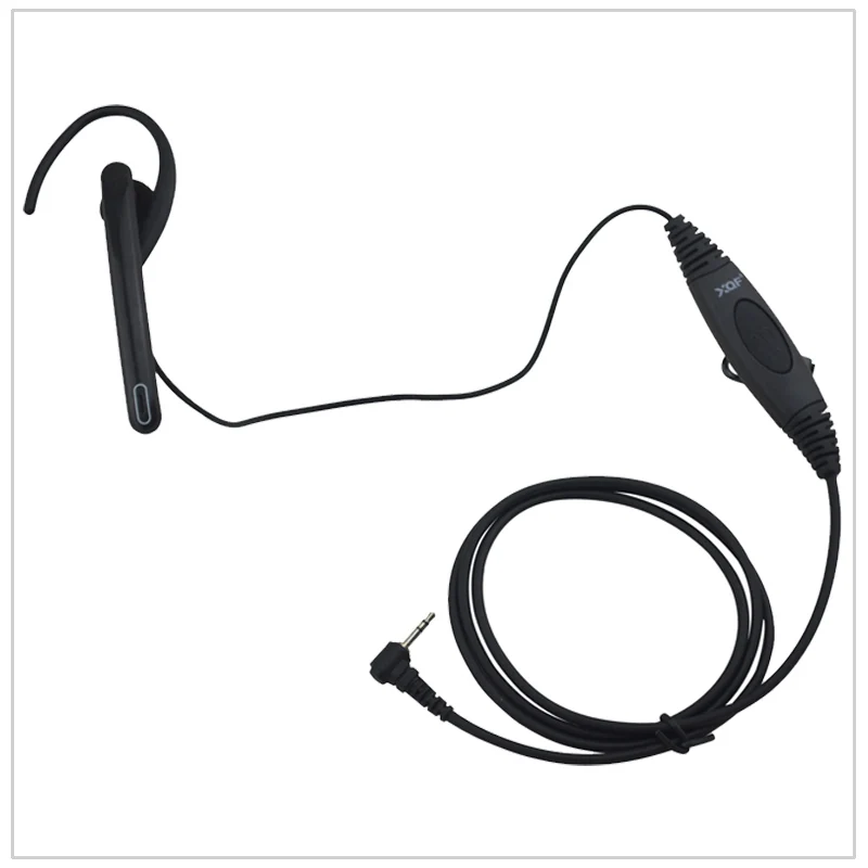 One-Wired Radio Earpiece G-loop Boom mic Ear Bar Mic PTT Headset 1PIN MT for Motorola MB140R MR355R MH230R TLKR T7 FV200R T5420