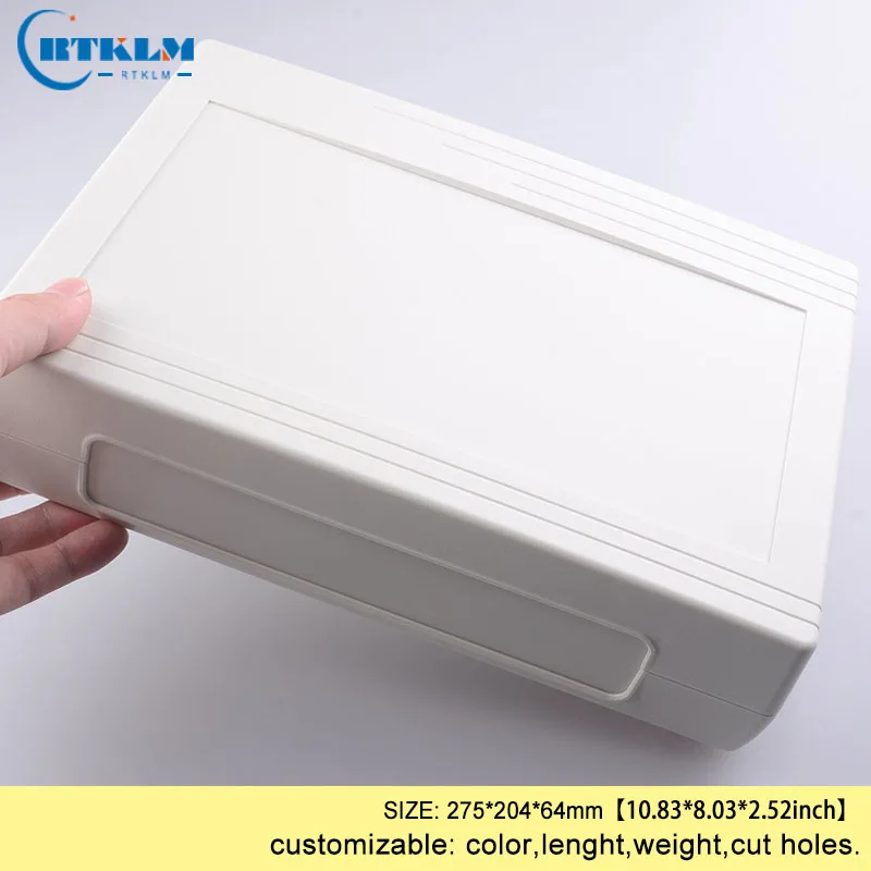 

Wall mount plastic housing for electronics abs plastic project case diy junction box plastic instrument enclosure 275*204*64mm