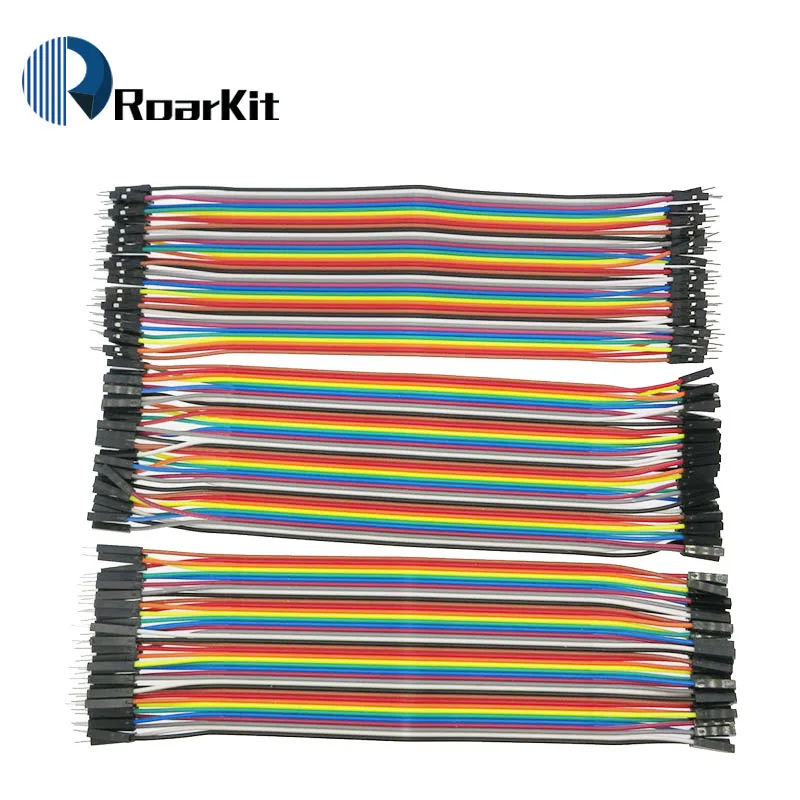 40-120pcs Dupont Line 20CM 2.54MM 40Pin Male to Male + Male to Female and Female to Female Jumper Wire Cable for Arduino DIY KIT image 2