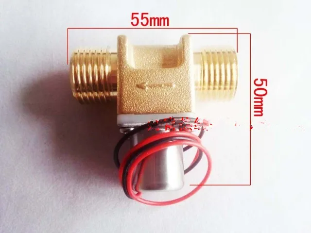 

Pilot Pulsed Solenoid Valve Smart Fush Pulse Valve LowPower DC3.6V G1/2 Water Purifier FLOW Sensor faucet