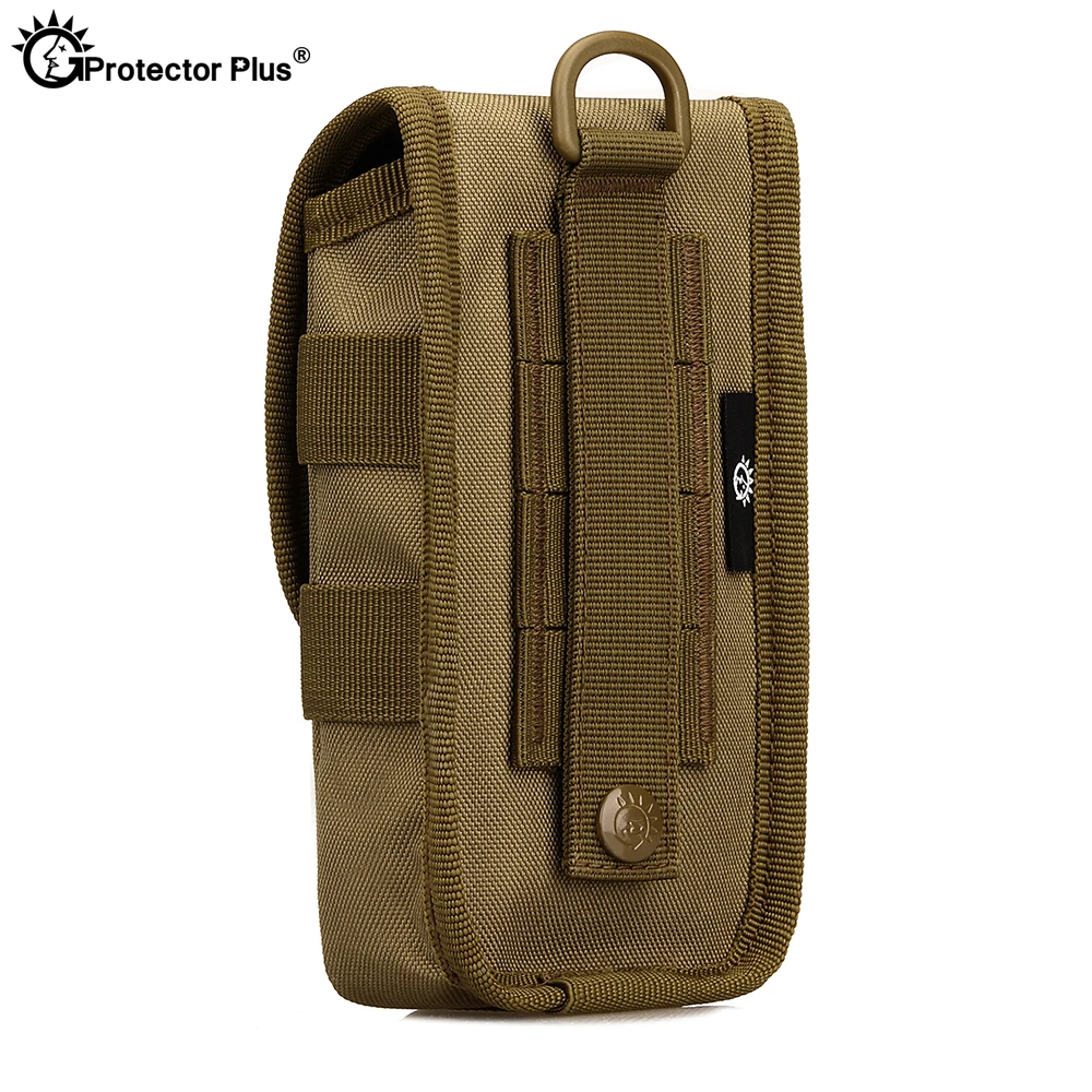PROTECTOR PLUS  Tactical Tool Sub-package Wear Belt Waist Bag 5.8-Inch Full-Cover Mobile Phone Case Outdoor Small  Crossbody Bag