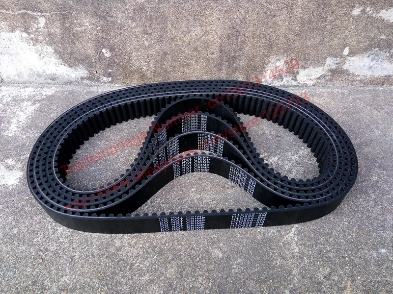 Picture 4: 5pcs 896-HTD8M-30 Timing belt length 896mm width 30mm pitch 8mm Neoprene Rubber HTD 8M 896-8M 30 STD S8M Timing belts