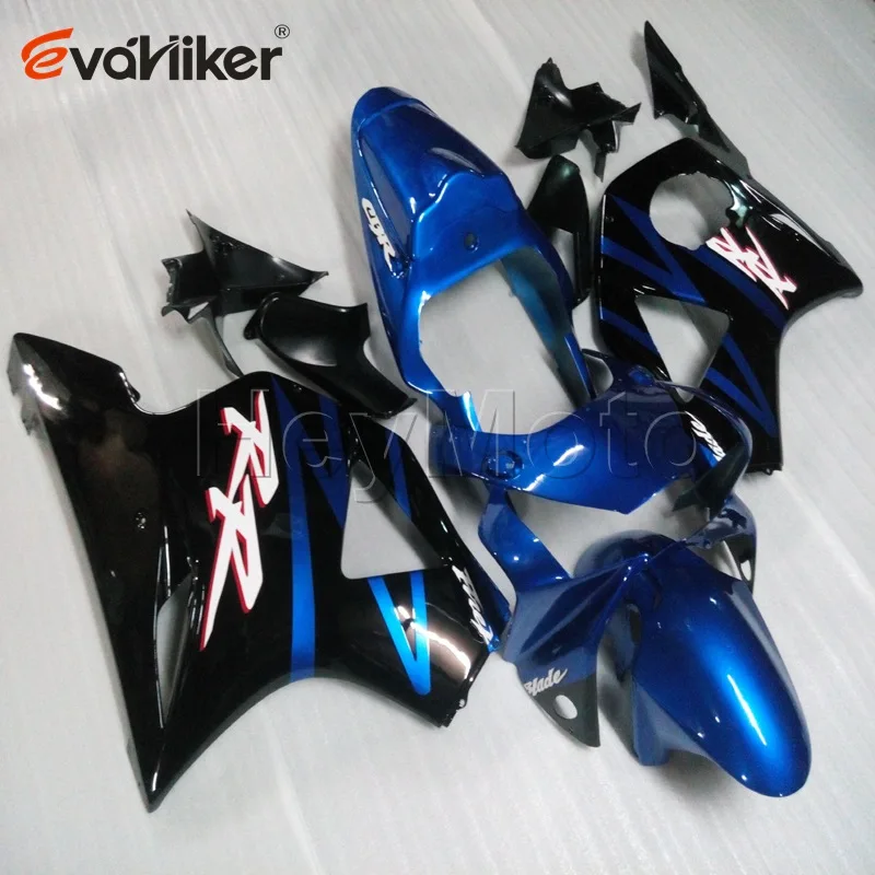 motorcycle cowl for CBR954RR 2002 2003 blue black CBR 954 RR 02 03 ABS motorcycle fairing