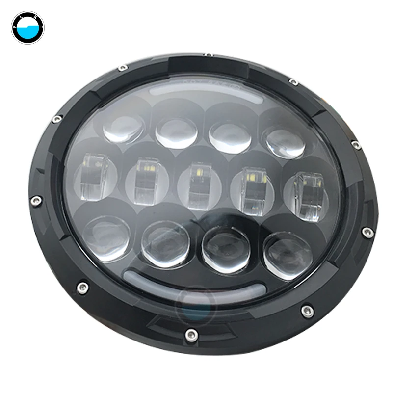 7 inch LED Headlights For Kenworth T2000 T-2000 1998-2010 Tractor Trailer Truck Lamps 7\