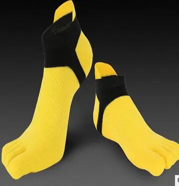 10pairs /lot korean style man casual cotton socks  Five Finger Socks Breathable short socks 6colors