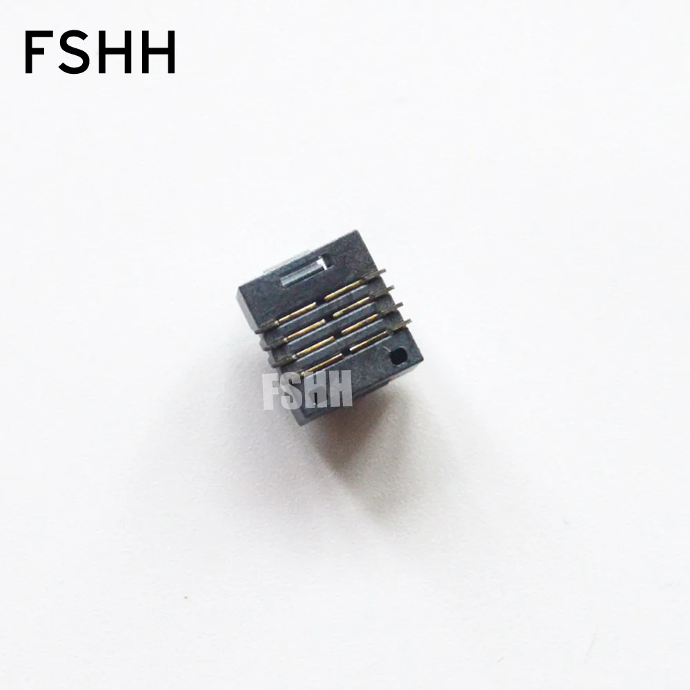 Black clamshell 150mil SOP8 SOIC8 test socket IC socket Clamshell Adapter socket (Back pin SMD) SMT test socket