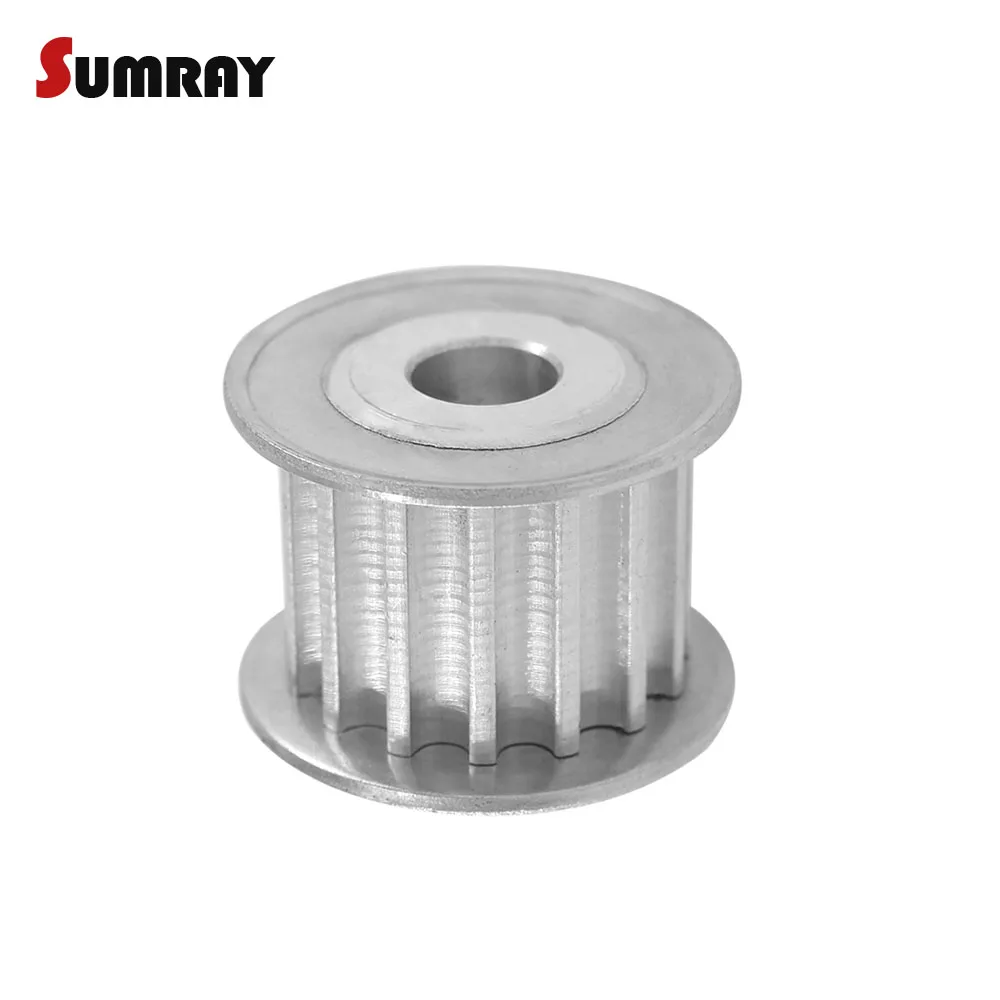 2pcs 5M 16T Timing Pulley 5/6/6.357/8/10/12mm Inner Bore 16/21mm Width Aluminium Pulley Wheel for 3D Printer