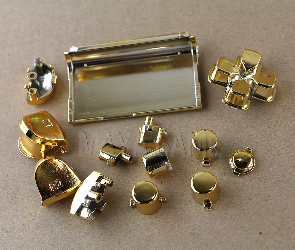 1set OCGAME pulsanti completi per Controller PS4 Gamepad Video Game Thumbsticks Dpad Home Button Controller R1 L1 R2 L2