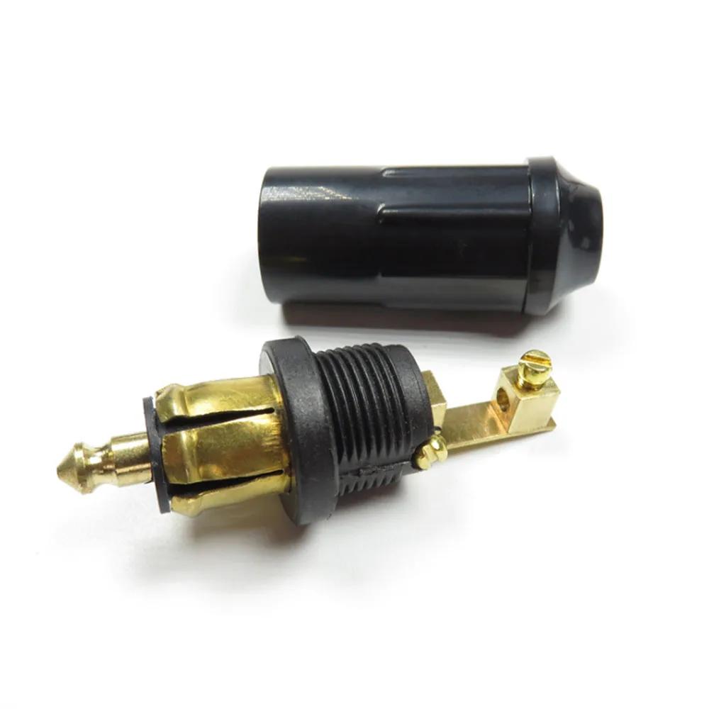 Car and Motorcycle Cigarette Lighter Plug Car Charger European Standard For BMW Motorcycle Plug Female Seat 12-24V