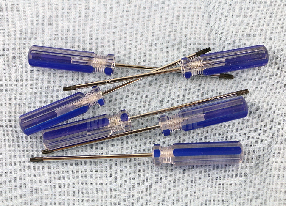 Torx T10 블루 스크류 드라이버, xbox360 xbox 360 휴대폰 수리 도구, 2 개, 신제품