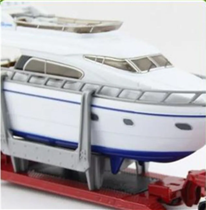 1:87 alloy car models, with high simulation truck yacht SIKU-U1849 model, metal diecasts, toy vehicles, free shipping