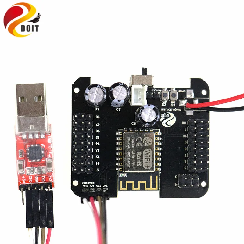 Humanoid Robot Control Board compatible with plen2 plen 2+CP2102 USB 2.0 to UART TTL Connector Module Serial Converter firmware