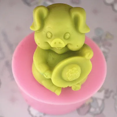 

Форма для мыла C172/форма для мыла ручной работы/силиконовая форма/пресс-форма для мыла/форма для свечи счастливая свинья