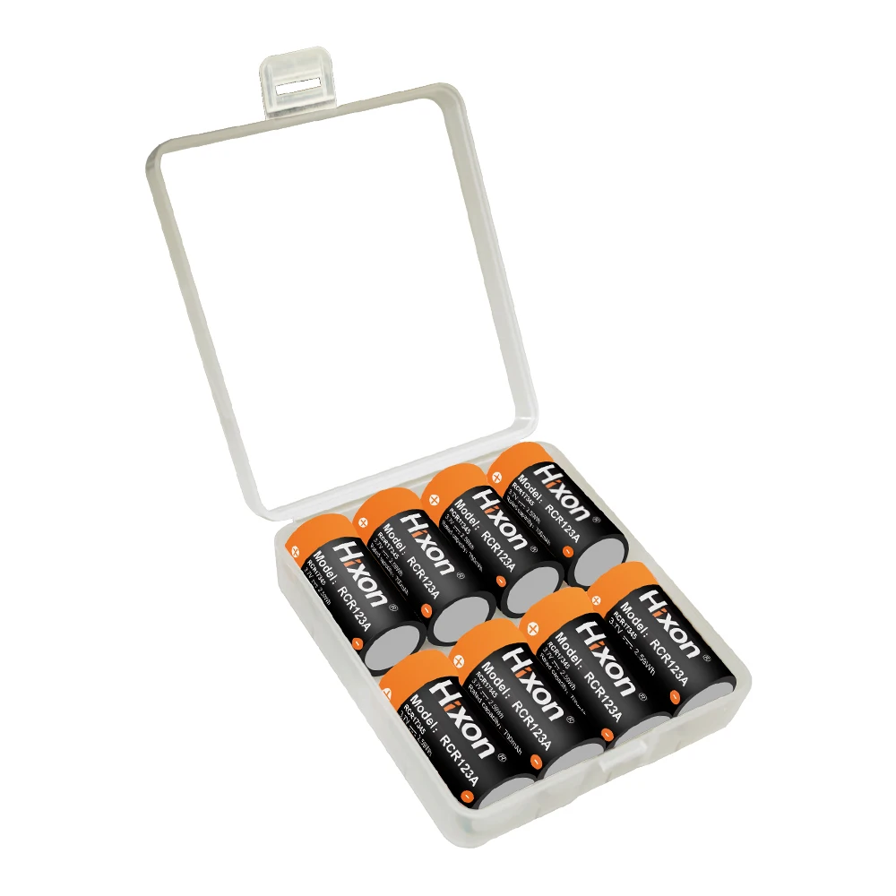 100pcs UL Certificato 700mAh 3.7V RCR123A CR123A batterie ricaricabili per Netgear Arlo HD Telecamere e Reolink