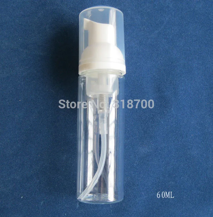 24 x 60ML Clear Foaming Bottle 2OZ Transparent Foaming Lotion Pump Bottle 60ML Mousse Bottle