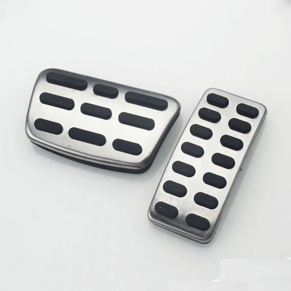 Stainless Steel Car Pedal Cover Pad for Hyundai Accent Solaris i20 2011-2016 Creta ix25 for Kia K2 Rio Soul MT AT Car Styling