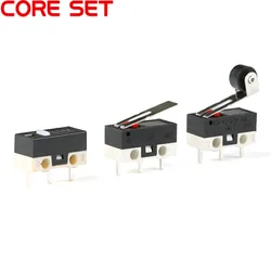 10 sztuk wyłącznik krańcowy Mini Micro Mouse przycisk przełączniki taktowe 1A 125V AC 3Pins mikroprzełącznik