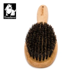 Truelove Bristles Hair Brush Pet Comb Natural Original Bamboo for Cat and Dog Massage Grooming Small Medium Large TLK21131