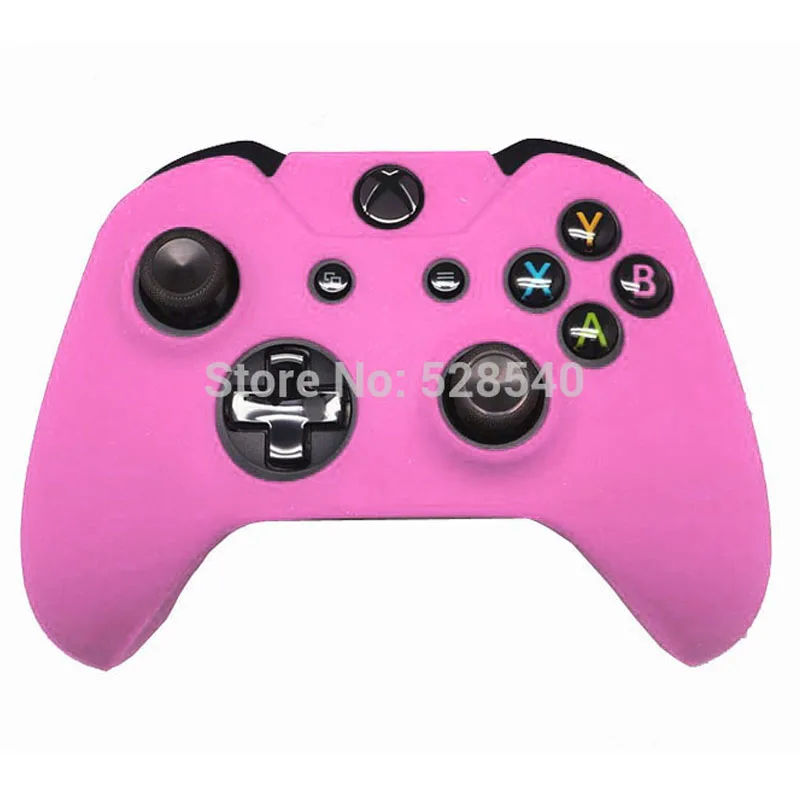 ViGRAND hurtownie 10 sztuk Super miękkiego silikonu osłona ochronna z żelem krzemionkowy rękaw do konsoli Xbox One bezprzewodowy gamepad
