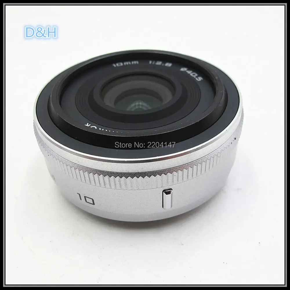 95% جديد 10 مللي متر عدسة الأصلي عدسات لنيكون 1 نيكور 10 مللي متر F/2.8 عدسة وحدة تنطبق على J1 J2 J3 J4 J5 V1 V2 V3