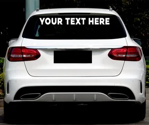 Car Styling Quality Personalized Customized Car Sticker Waterproof Custom Car Stickers Vinyl Decals On Windshield Rear Window