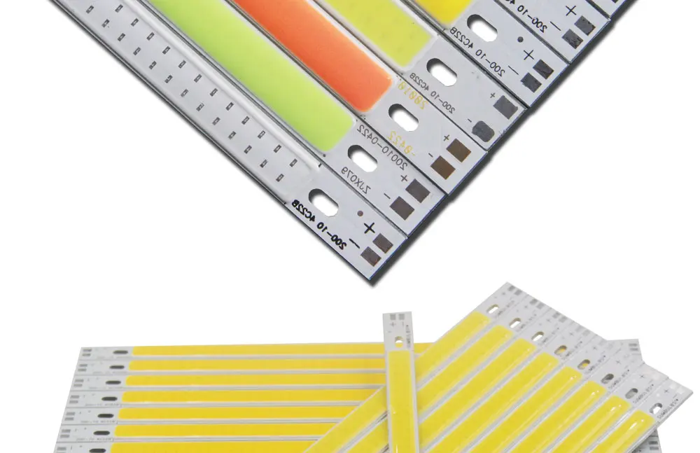 LED COB Bar Runde Lichtquelle 12V DC Birne Chip Mix Größe 2-200W LED Streifen Rot blau Warm Natur Kalt Weiß DIY Licht Lampe – Detail 25