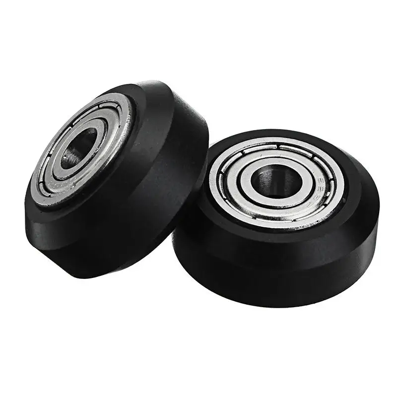 2pcs Openbuilds POM Material Big Pulley Wheel Carbon Steel Deep Groove Ball Bearing for V-slot  cr-10 S4 S5 ender 3 printer part