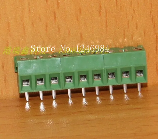 

[SA]DECA Taiwan Progressive Alliance straight pin spacing 3.81 9 green terminal blocks MB332-381M9--20pcs/lot